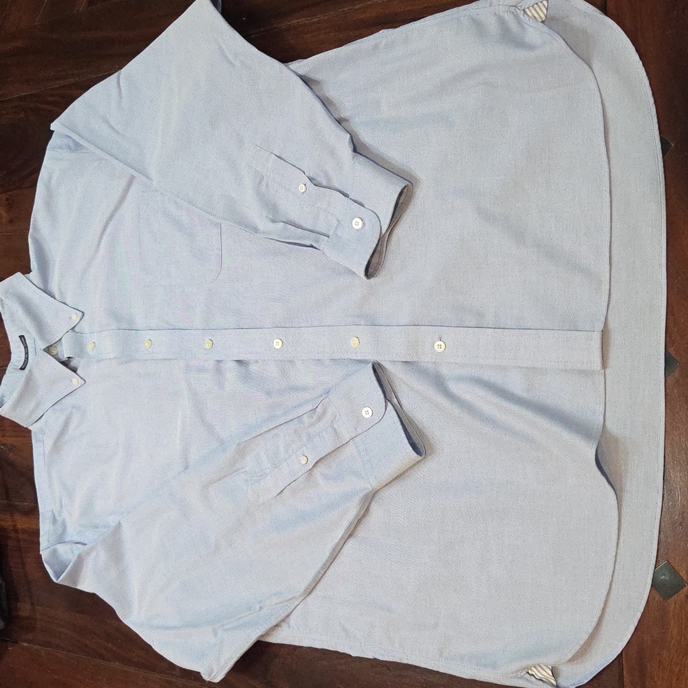 Lands End Supima No Iron Oxford 17.5-34